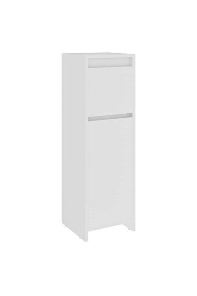 vidaxl Dulap de baie, alb, 30x30x95 cm, lemn prelucrat