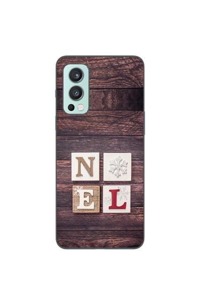 OEM Husa compatibila cu OnePlus Nord 2 Silicon Gel Tpu Model Craciun Noel Wood
