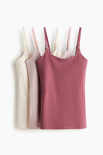 H&M MAMA 3’lü Askılı Emzirme Üstü