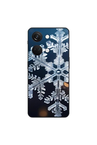 OEM Husa compatibila cu OnePlus Nord 3 Silicon Gel Tpu Model Big Snowflake