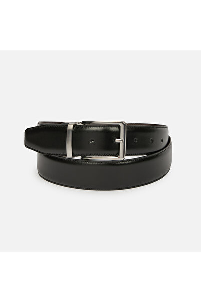 Geox Černý pánský pásek Belt