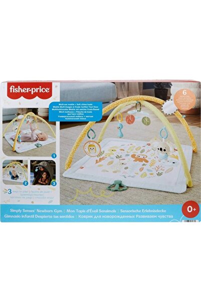mattel Fisher-Price Simply Senses Γυμναστήριο - Οι Πρώτες Του Αισθήσεις HRB15