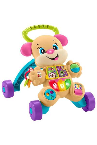 mattel Fisher-Price Εκπαιδευτική Στρατα Σκυλάκι Smart Stages Ροζ FTC68