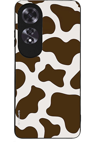 Other Σονίκ Θήκη Σειράς Animal Print για Oppo A60 - Αγελάδα 02