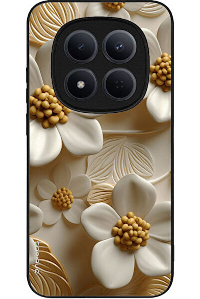 Other Θήκη Sonique Σειρά 3D Λουλούδια Xiaomi Redmi Note 15 Pro 5G Λευκό