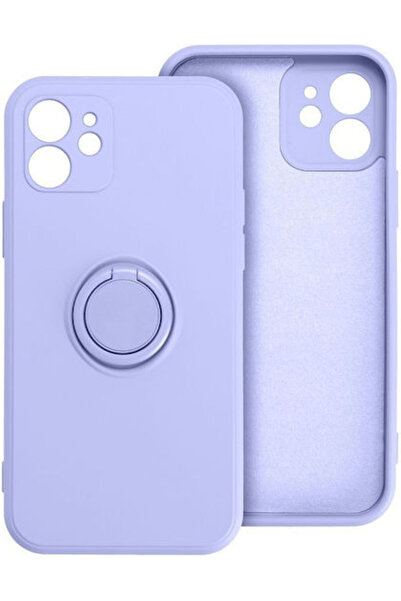 OEM Θήκη Πλάτης Σιλικόνης Μωβ με Δαχτυλίδι (iPhone Air)