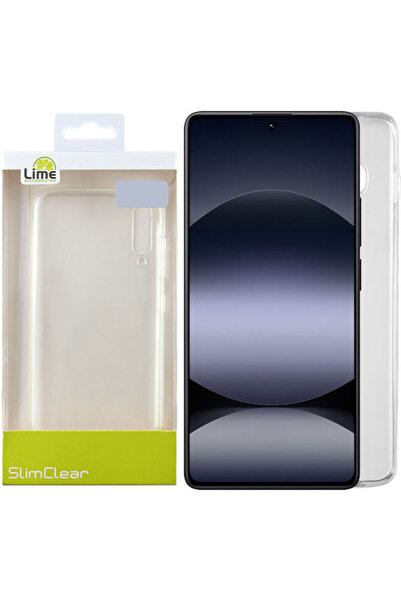 Lime&co Lime Slimclear Πίσω Κάλυμμα Σιλικόνης Διαφανές (Redmi Note 14S)