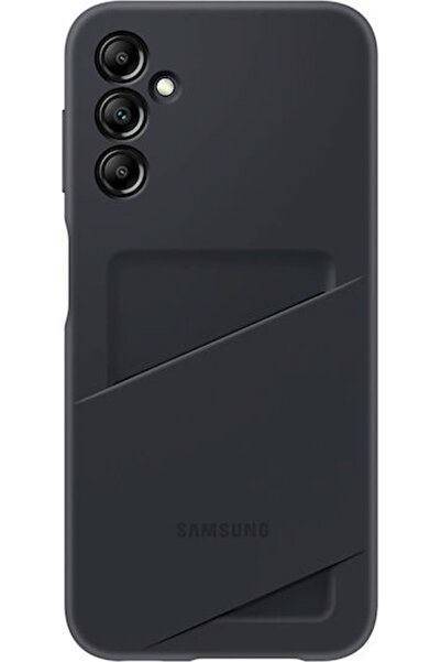 Samsung Πίσω Κάλυμμα Σιλικόνης Μαύρο (Galaxy A14) Κωδικός: EF-OA146TBEGWW