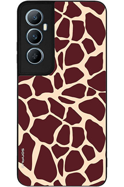 Other Σειρά Sonique Animal Print Realme C65 4G Θήκη Καμηλοπάρδαλης