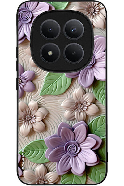 Other Θήκη Sonique Σειρά 3D Λουλούδια Xiaomi Redmi Note 15 Pro Plus 5G Μωβ