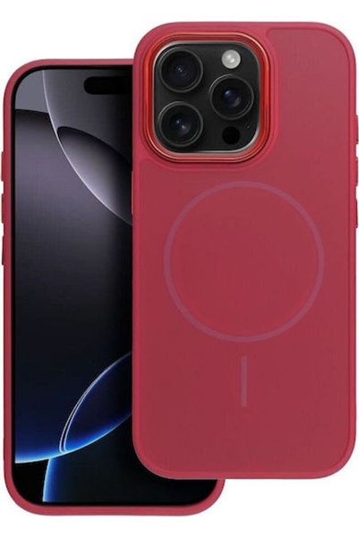 OEM Κάλυμμα Πλάτης Frame Mag από Σιλικόνη / Πλαστικό, Μωβ (iPhone Air)