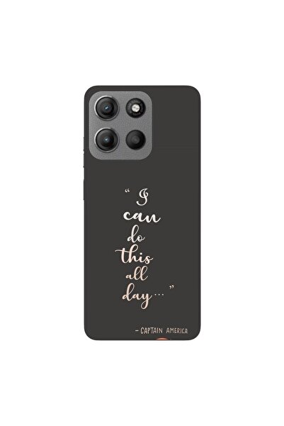 OEM Θήκη συμβατή με Motorola Moto G15 Σιλικόνης Τζελ TPU με σχέδιο: Μπορώ να ...
