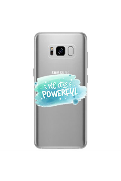 Other Samsung S8 Plus We are Powerful Transparent Silicone TPU Θήκη