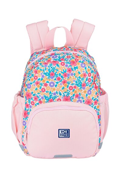 Oxford Rucsac gradinita Flowers, 1 compartiment, 23 x 31 x 12 cm, compatibil ...