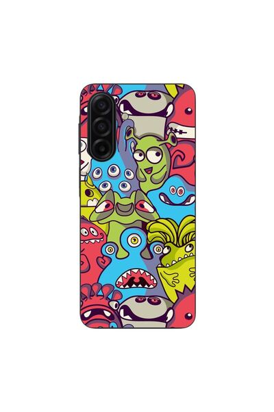 OEM Husa compatibila cu Samsung Galaxy A17 Silicon Gel Tpu Model Squishi Mons...