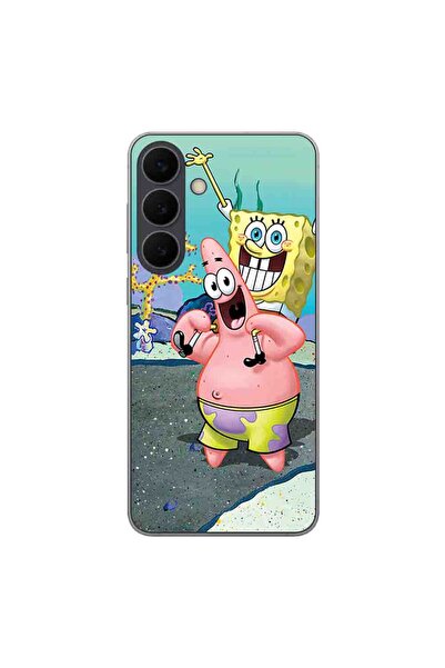 OEM Case compatible with Samsung Galaxy S25 FE Silicone Gel Tpu Spongebob Pat...