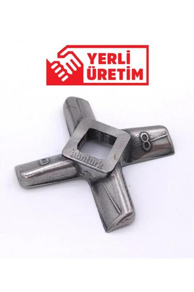 abnturk 8 no Bıçak Et Kıyma Makinesi Bıçağı Ev İşyeri tipi 8 numara Kıyma Mak...