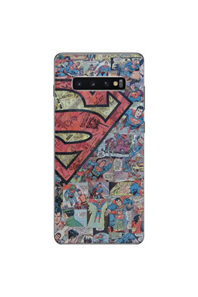 Other Samsung S10 Plus Superman galaxy Transparent Silicone TPU Θήκη