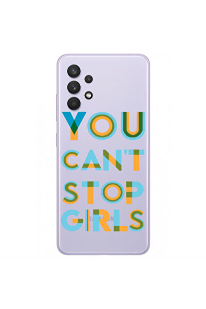 Other Samsung A32 5G You Cant Stop Girls Transparent Silicone TPU Θήκη