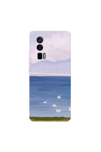 Other Xiaomi Poco F5 Pro Swan Lake Transparent Silicone TPU Θήκη
