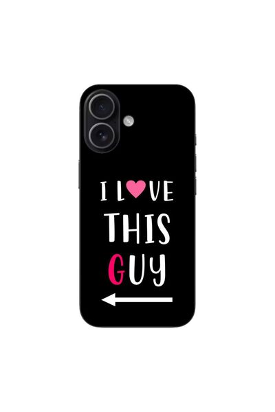 OEM Husa compatibila cu Apple iPhone 17 Silicon Gel Tpu Model Cupluri I love ...