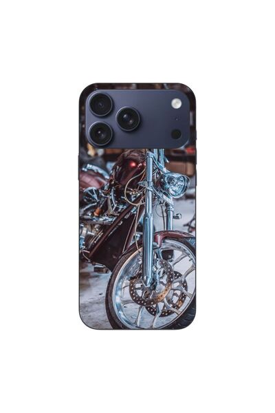OEM Husa compatibila cu Apple iPhone 17 Pro Max Silicon Gel Tpu Model Harley ...