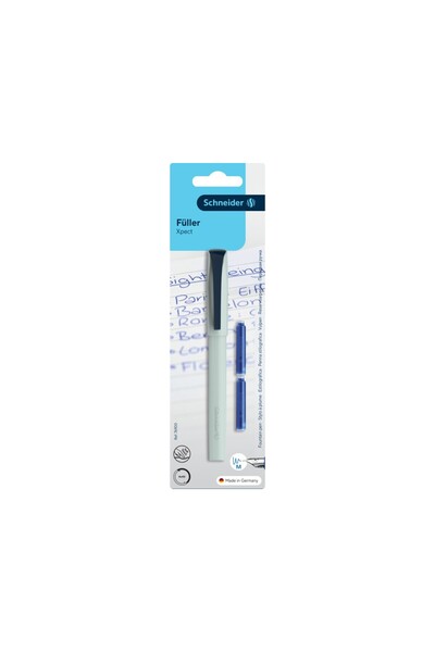 SCHNEIDER Pen Xpect/Vivaz + 2 cartridges/blister mint