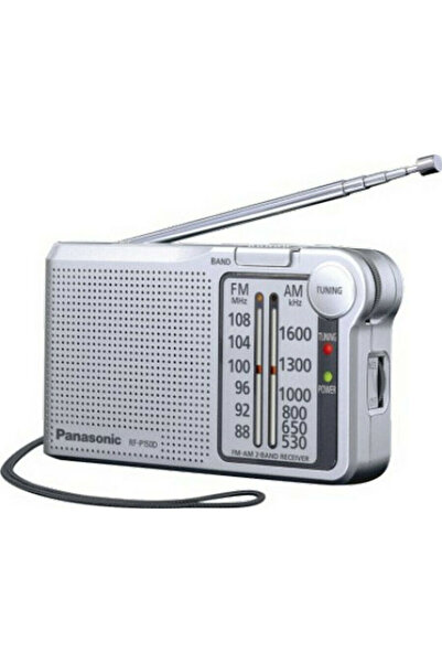 PANASONIC RF-P150D Μίνι Ραδιόφωνο Μπαταρίας Ασημί