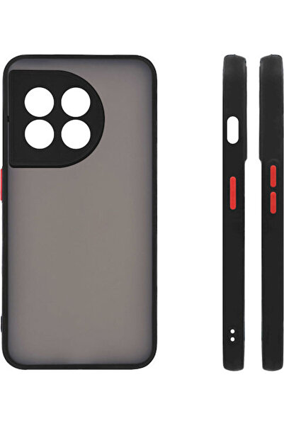 Other Sonique Color Button Bumper Silicone / Plastic Black (OnePlus 11)