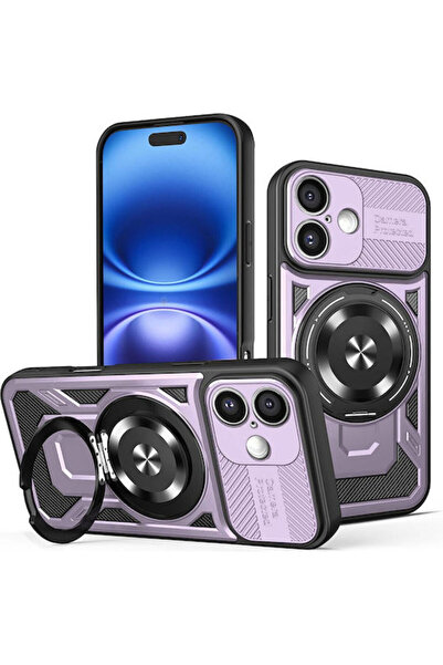Techsuit Πίσω Θήκη Σιλικόνης Μωβ (iPhone 16 Plus)