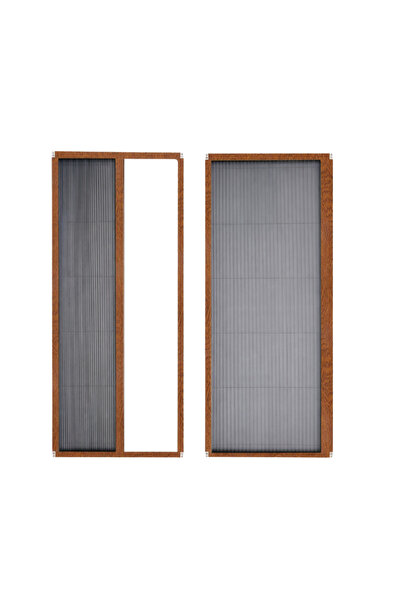 sineklikstore EN:0-90 cm x BOY:0- 210 cm Akordiyon Pileli Kapı Sinekliği Demi...