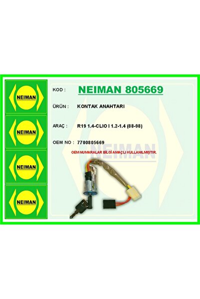 BESCHER Gldisptm Contact Switch R19 1.4-Clio I (170108) 1.2-1.4 88-98