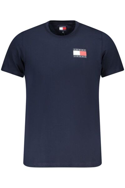 Tommy Hilfiger ΑΝΔΡΙΚΟ ΚΟΝΤΟΜΑΝΙΚΟ ΜΠΛΟΥΖΑΚΙ ΜΠΛΕ - DM0DM20740_BLC1G - XL