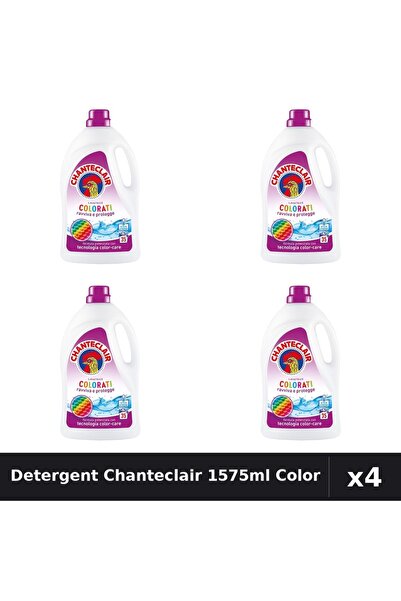 Chanteclair Pachet 4 Detergent Lichid Rufe 1575ml 35 Spălări Color