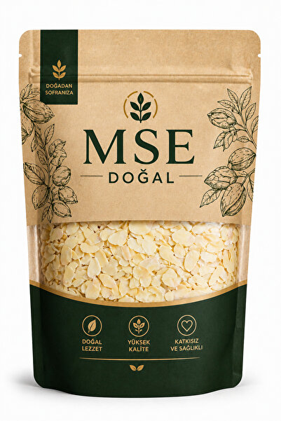 MSE HOLD File Badem 200 Gr Çiğ File Badem Doğal Katkısız