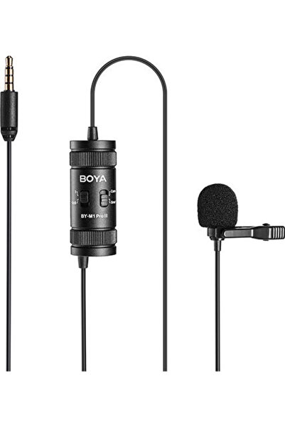 AS BOYA Boya BY-M1 Pro II Μικρόφωνο Ηλεκτρέτου Πέτου, Τζουμποζιμπλέτο, Τζουμπ...