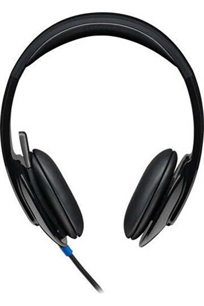 logitech H540 Ακουστικά Πολυμέσων Επί του Αυτιού με Μικρόφωνο USB-A