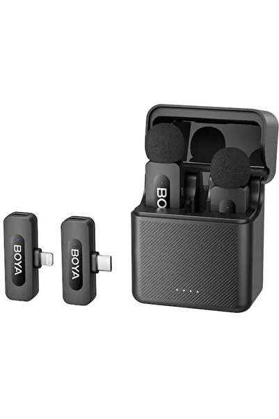 AS BOYA Boya BY-V3 USB-C & Lightning Ασύρματο Μικρόφωνο Πέτου, με Κλιπ για Κι...