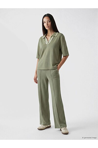 LC Waikiki LCW EVERYDAY Beli Lastikli Soft Touch Kadın Eşofman Altı