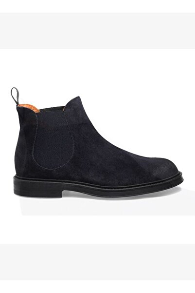 Frau حذاء رجالي 73A3 WAXY Ankle Boot أزرق (كحلي)