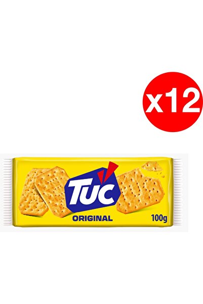 TUC Product Title: Biscuiti Original Sărați 100g x 12 Bucăți (1200g Total) Pa...