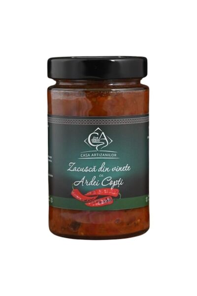 Casa Artizanilor Pară prăjită Zacusca, Casa Artizanilor, 345g, textură densă,...