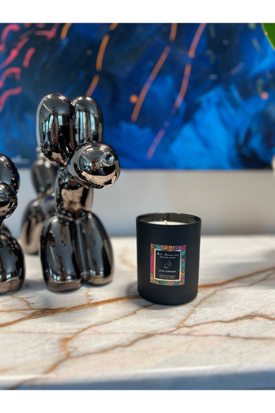 Kokulu Cam Bardak Mum Spice Symphony