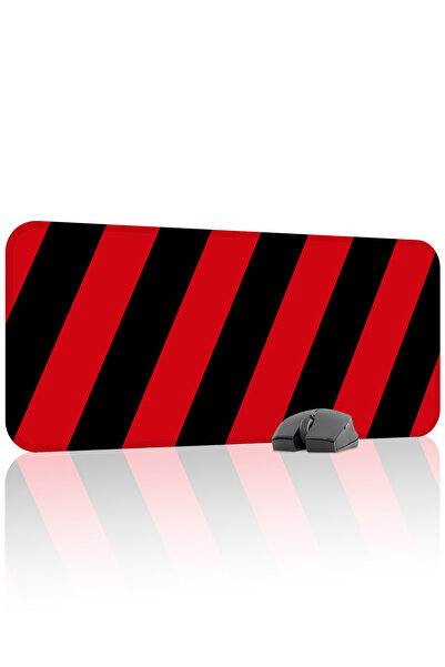 mousepad bastir Red Black 70X30 XL Fan Gaming Player Mouse Pad Non-Slip Base ...