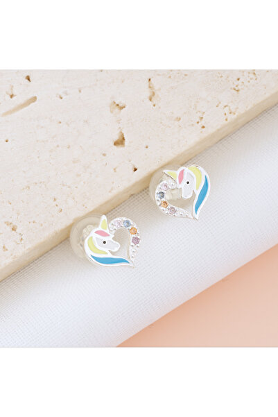 BLACK SWAN Bijoux Cercei Premium Unicorn / Inorog din Argint 925 — Cheita cu ...