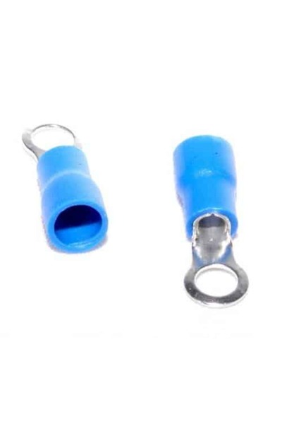 Chorus Ring lugs M4, section 1.5 mm, 100 pieces, N/A, blue / 01-405