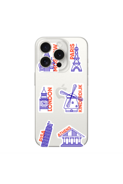 Other Apple iPhone 15 Pro Pisa Athens Transparent Silicone TPU Θήκη