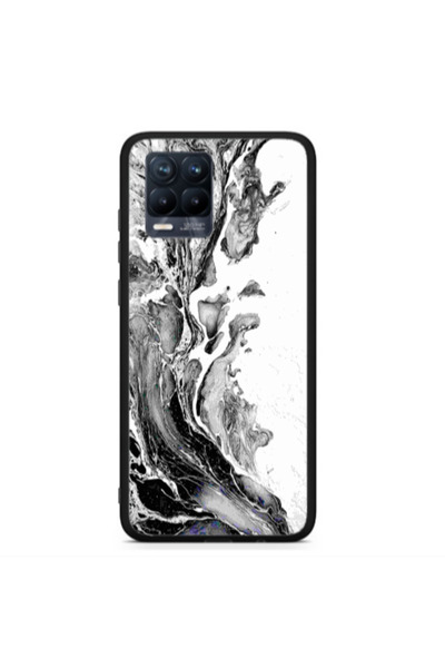 Other Realme 8 Marble River Black Glossy Θήκη