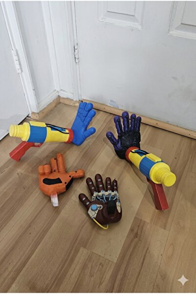 Modellio3D Poppy Playtime GrabPack Bölüm 5 4 Farklı El Figür