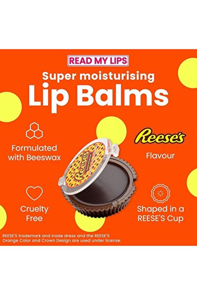 read my lips Reeses Balsam de Buze Unt de Arahide și Ciocolată – Tratament Hi...